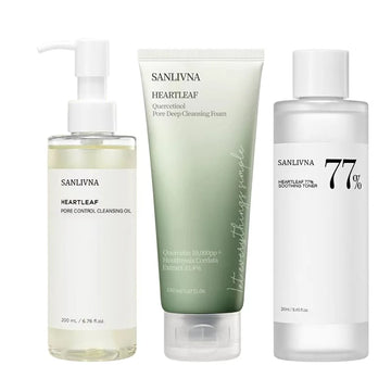 Sanlivna Skincare Heartleaf 3-Piece Set