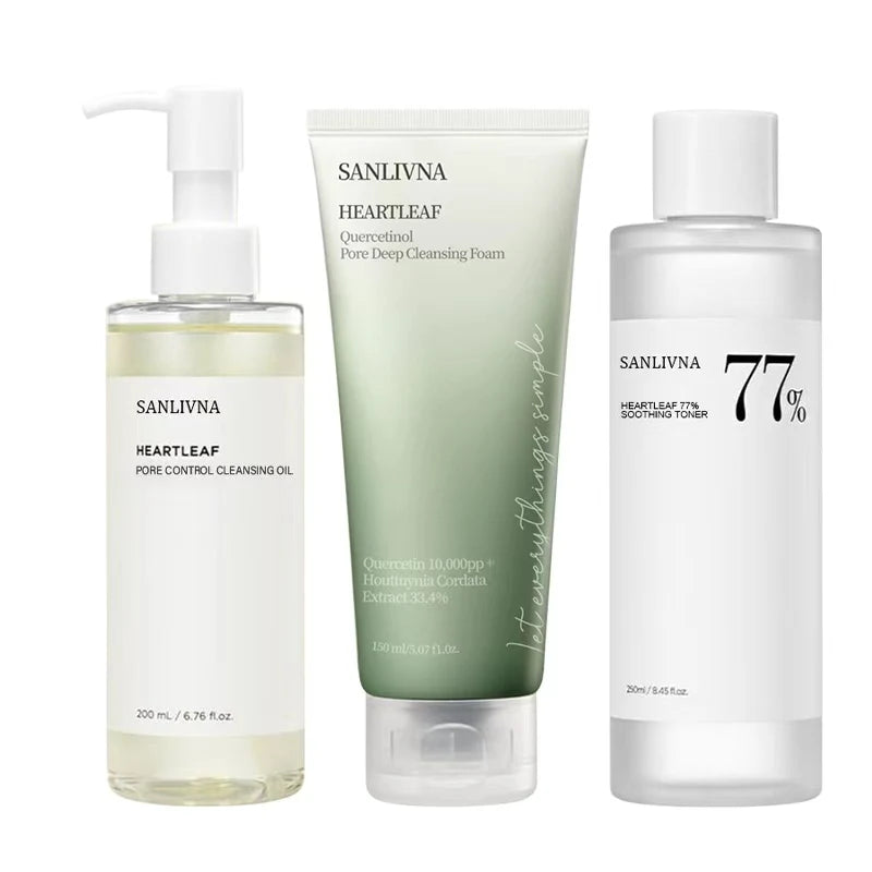 Sanlivna Skincare Heartleaf 3-Piece Set